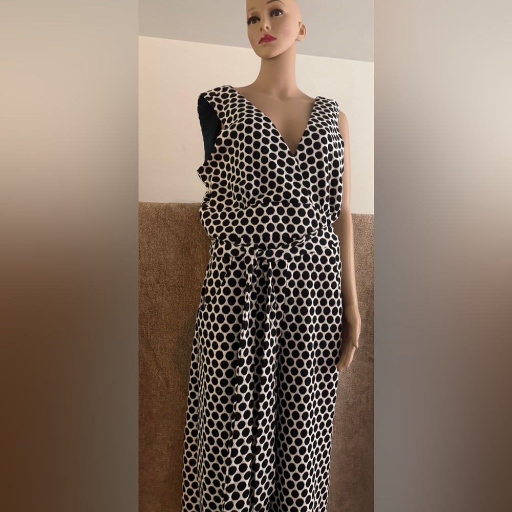 NEW EVA FRANCO jumpsuit Large NWT - Picture 4 of 8